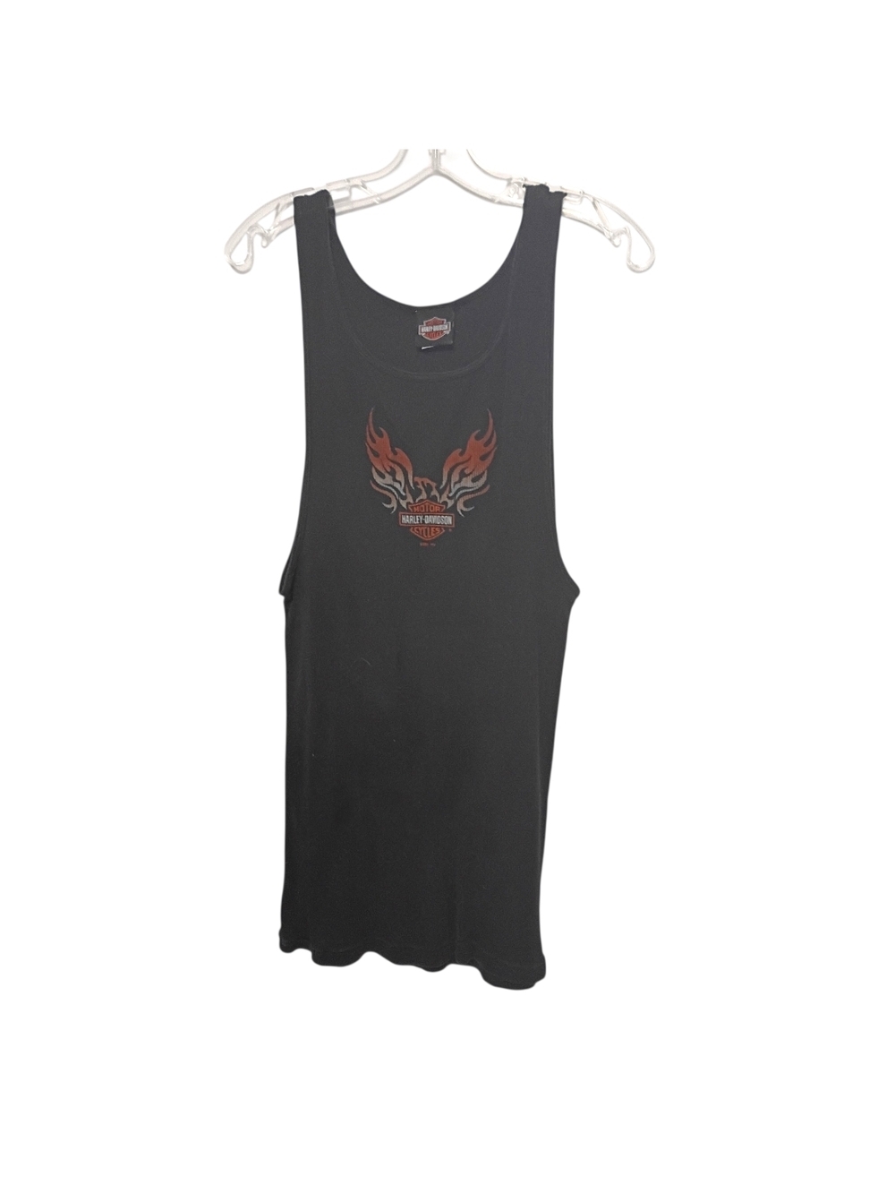 Harley-Davidson Black Flame Logo Tank Top - 2XL